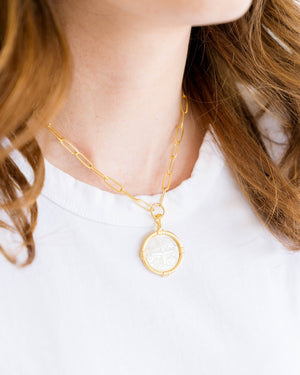 Ida Jerusalem Cross Necklace