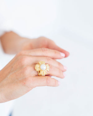 Vintage Cross Cab Ring