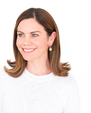 Jerusalem Cross Hoops