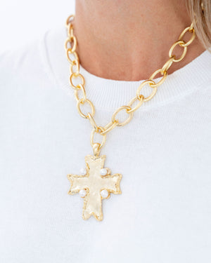 Esther Cross Necklace