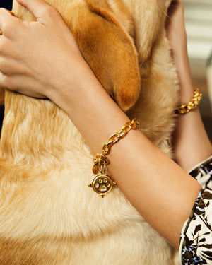 Paw Print Toggle Bracelet
