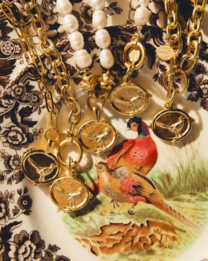 Pheasant Toggle Necklace