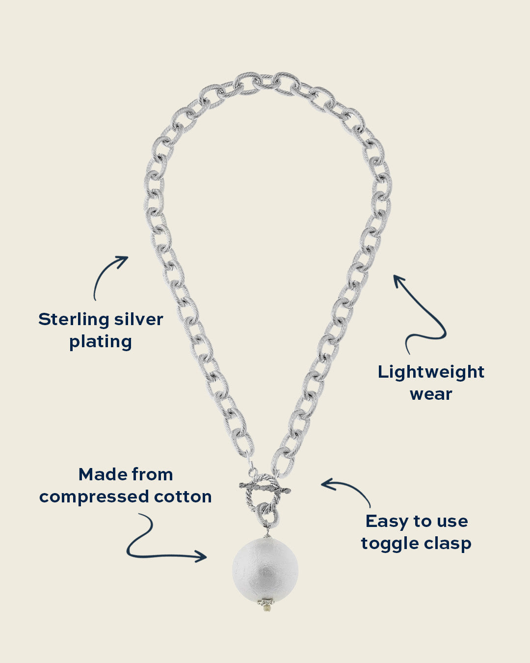 Silver + 16 inches