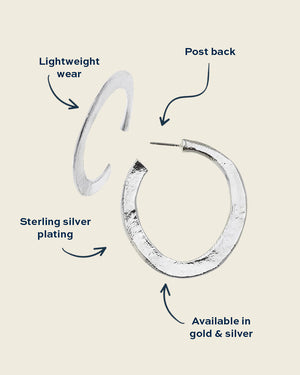 Hammered Hoops
