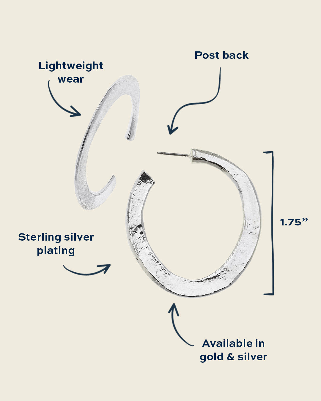 Silver + Medium