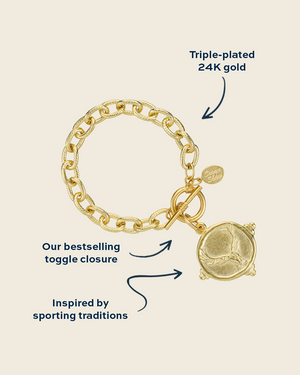 Stag Toggle Bracelet