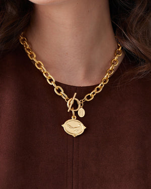 Pheasant Toggle Necklace