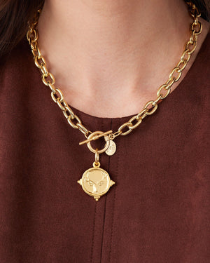 Stag Toggle Necklace