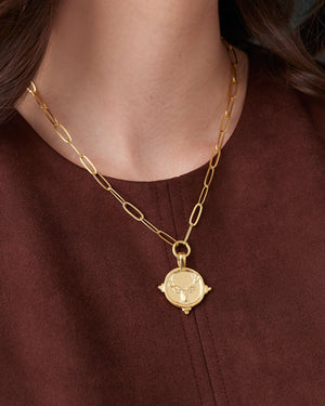 Stag Paperclip Necklace