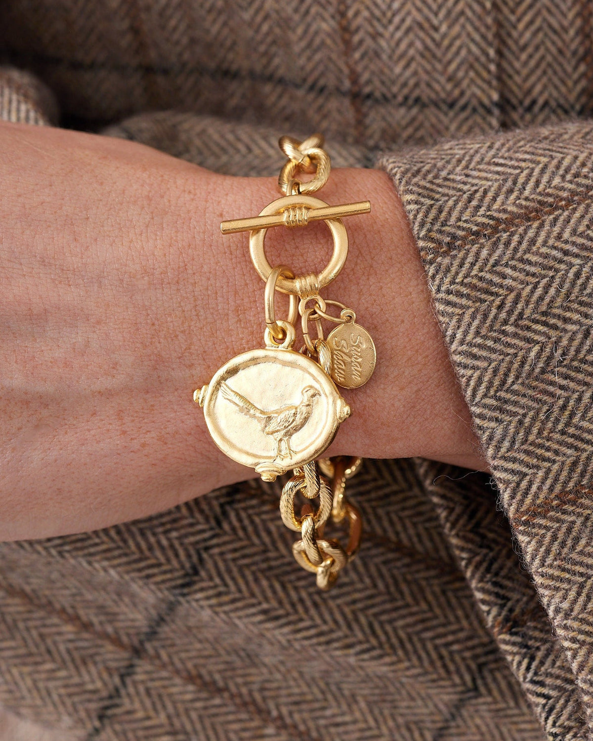 Pheasant Toggle Bracelet