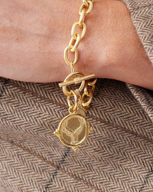 Stag Toggle Bracelet