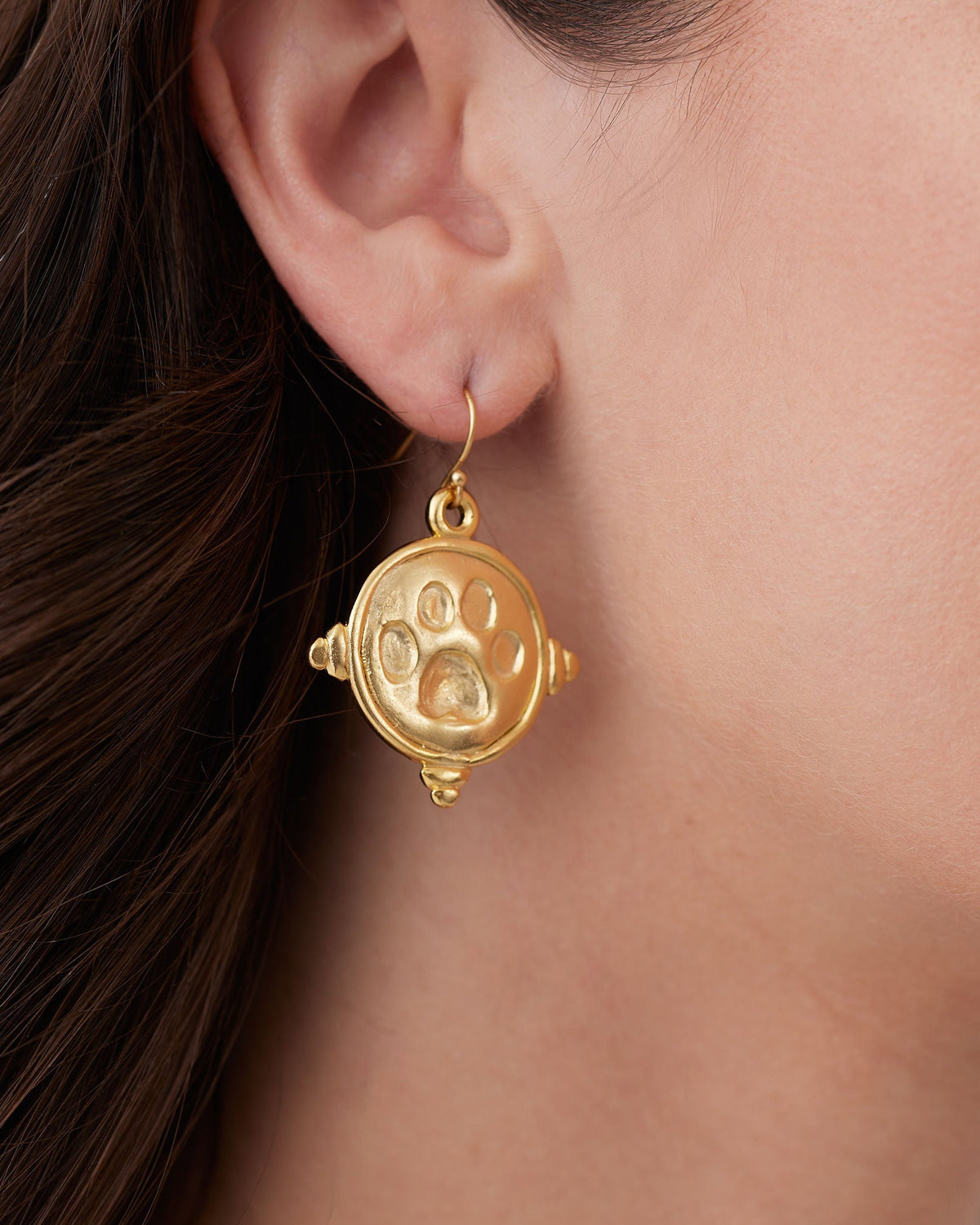 Paw Print Earrings