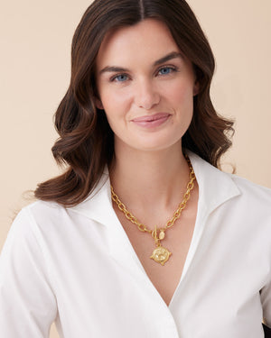 Paw Print Toggle Necklace