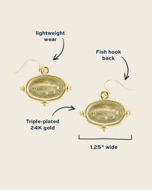 Trout Earrings