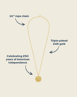 USA 250 Long Necklace