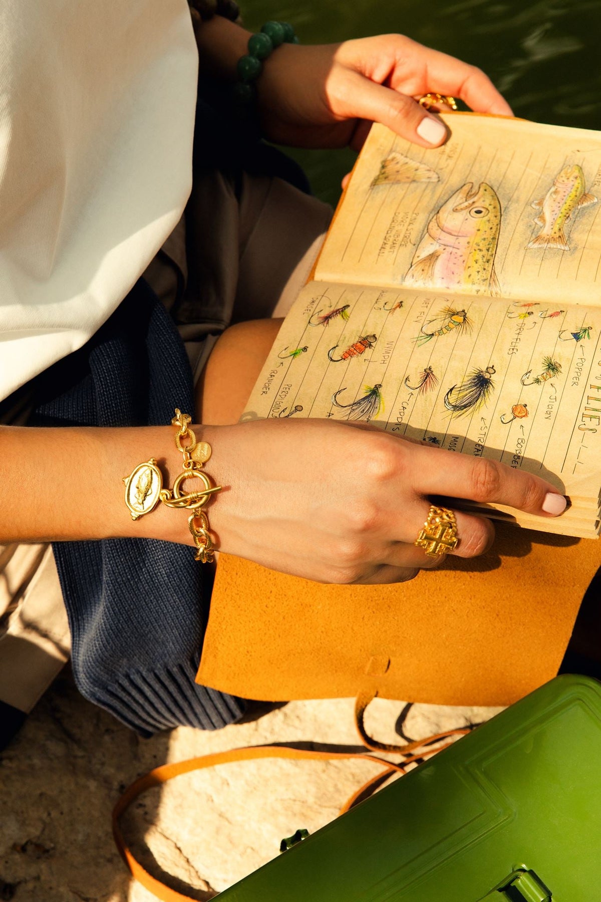 Trout Toggle Bracelet