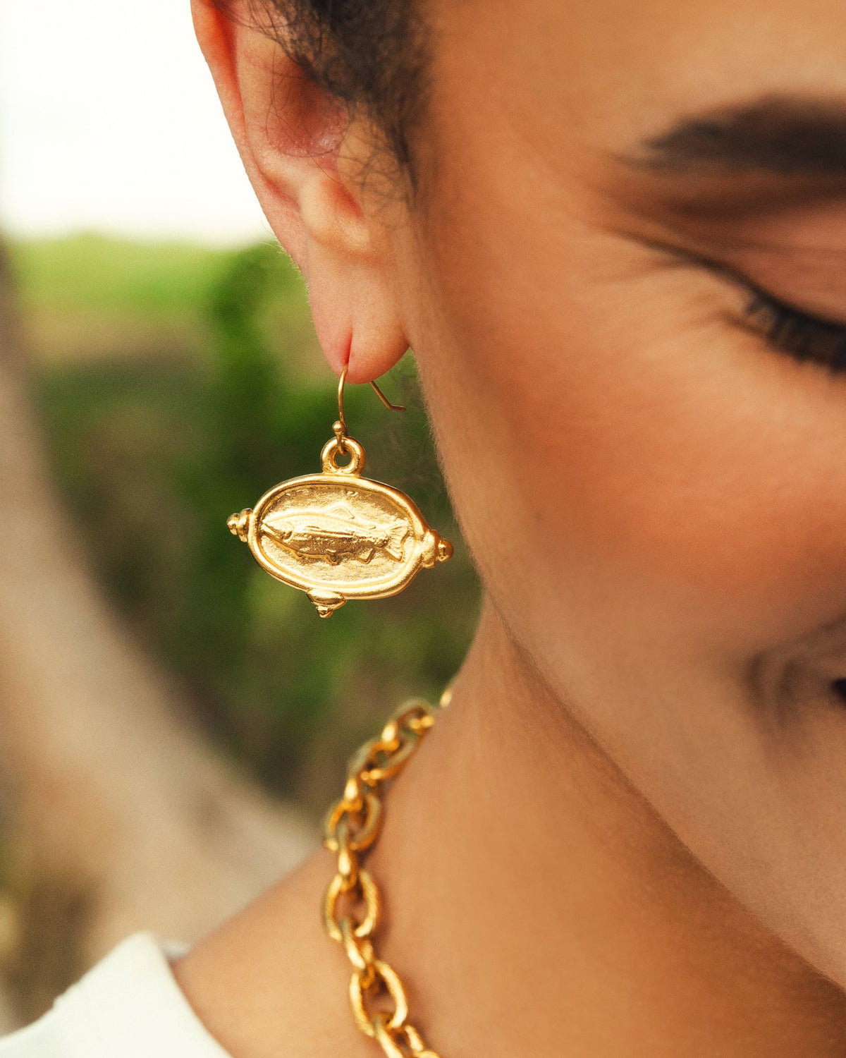 Trout Earrings