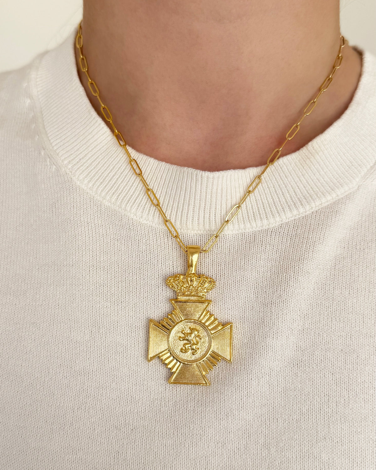 Belgian Medal Pendant