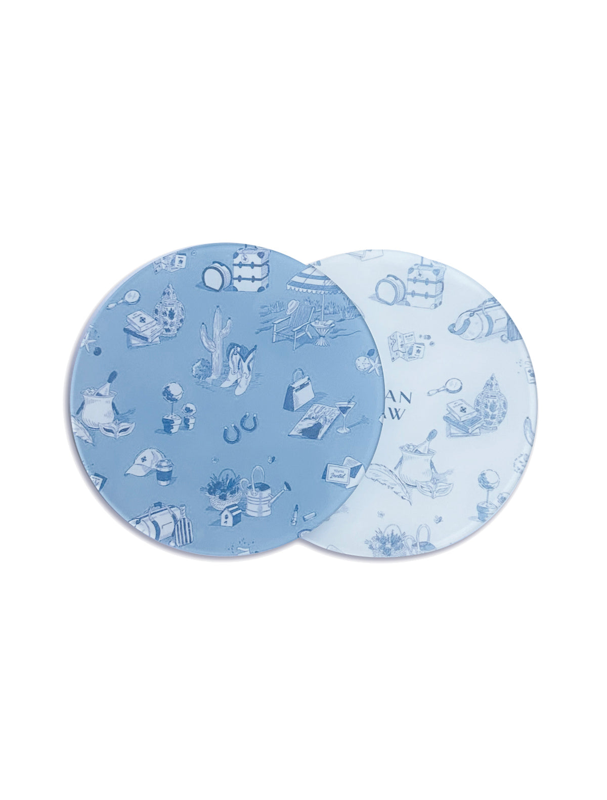 Set of 2 Acrylic Coasters - Susan Shaw