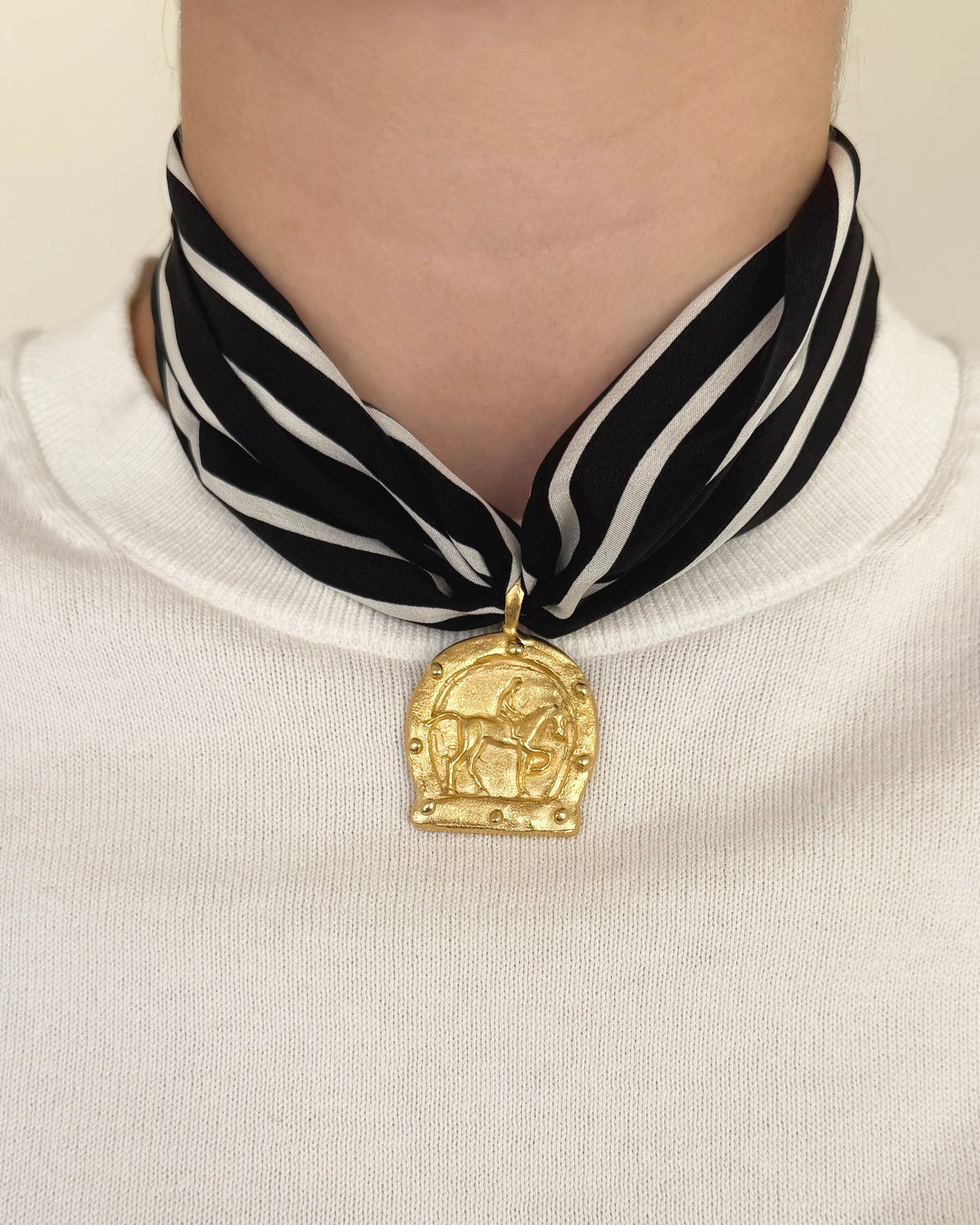 Horseshoe Frame Pendant