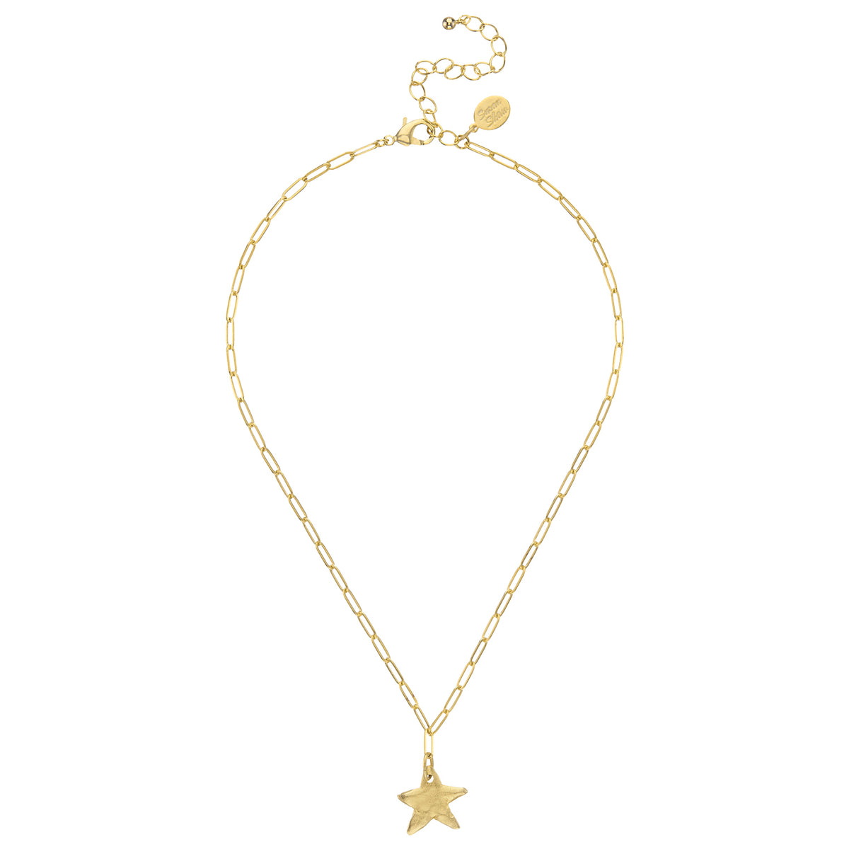 Petite Star Paperclip Necklace
