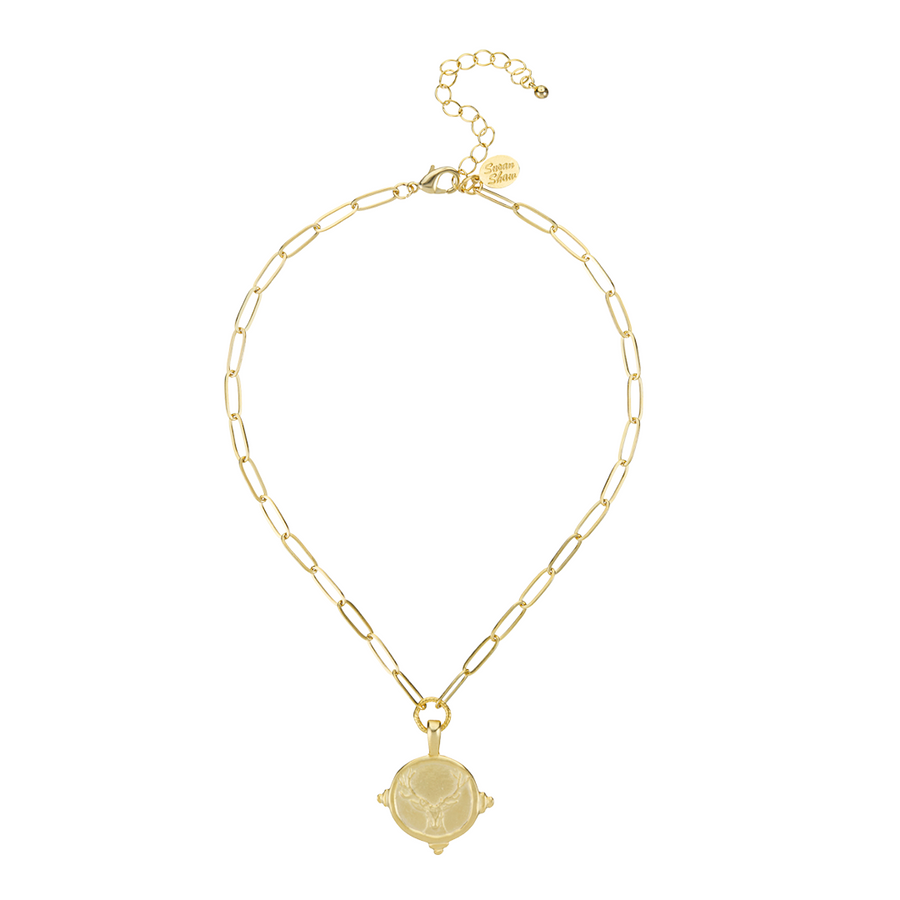 Stag Paperclip Necklace