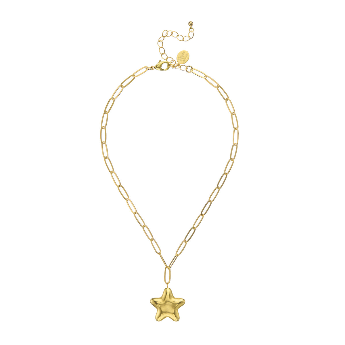 Pillow Star Necklace