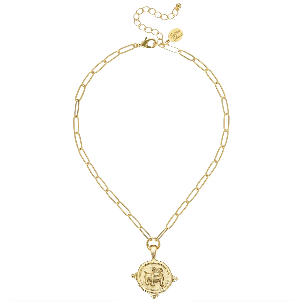 Bulldog Paperclip Necklace
