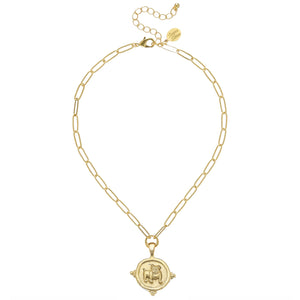 Bulldog Paperclip Necklace