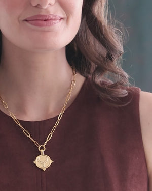 Stag Paperclip Necklace