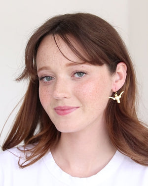 Longhorn Drop Earrings