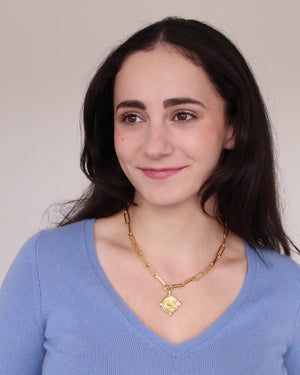 Dove Paperclip Necklace