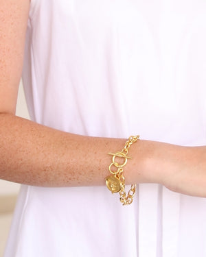 Longhorn Intaglio Bracelet