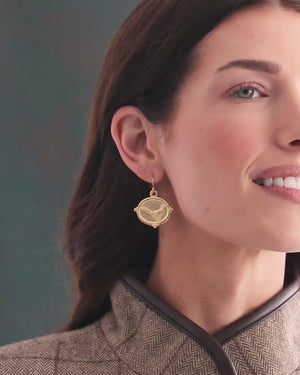Pheasant Earrings