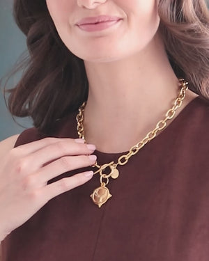 Stag Toggle Necklace