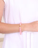 Pink Bailey Stretch Bracelet