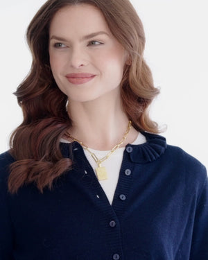 Bird Bam Mahjong Large Paperclip Necklace