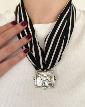 Silver Horse Pendant
