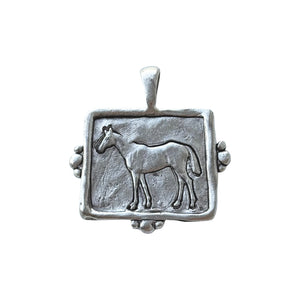 Silver Horse Pendant