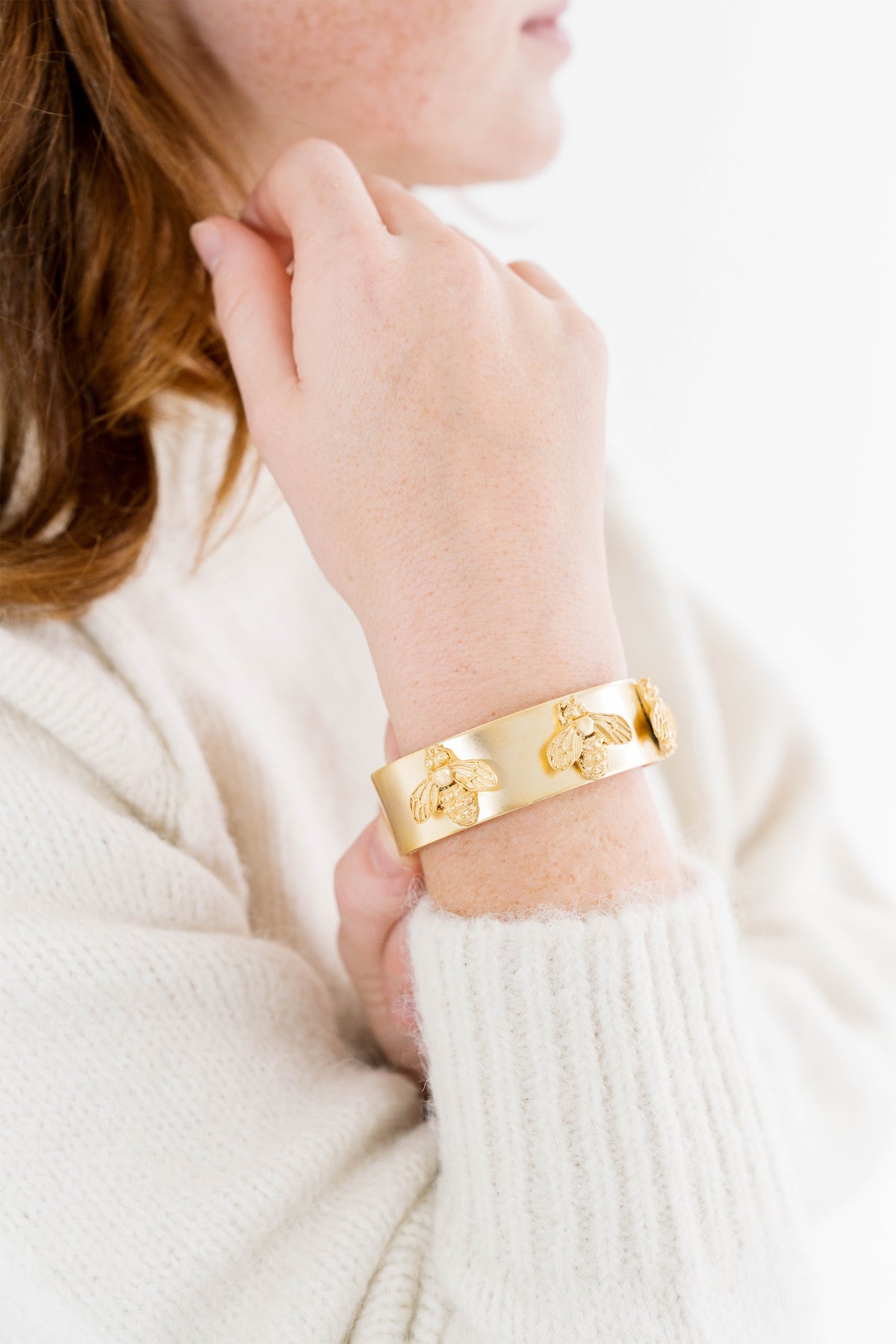 Bee on sale cuff bracelet