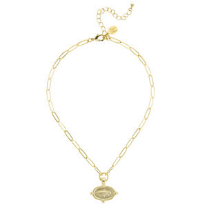 Trout Paperclip Necklace
