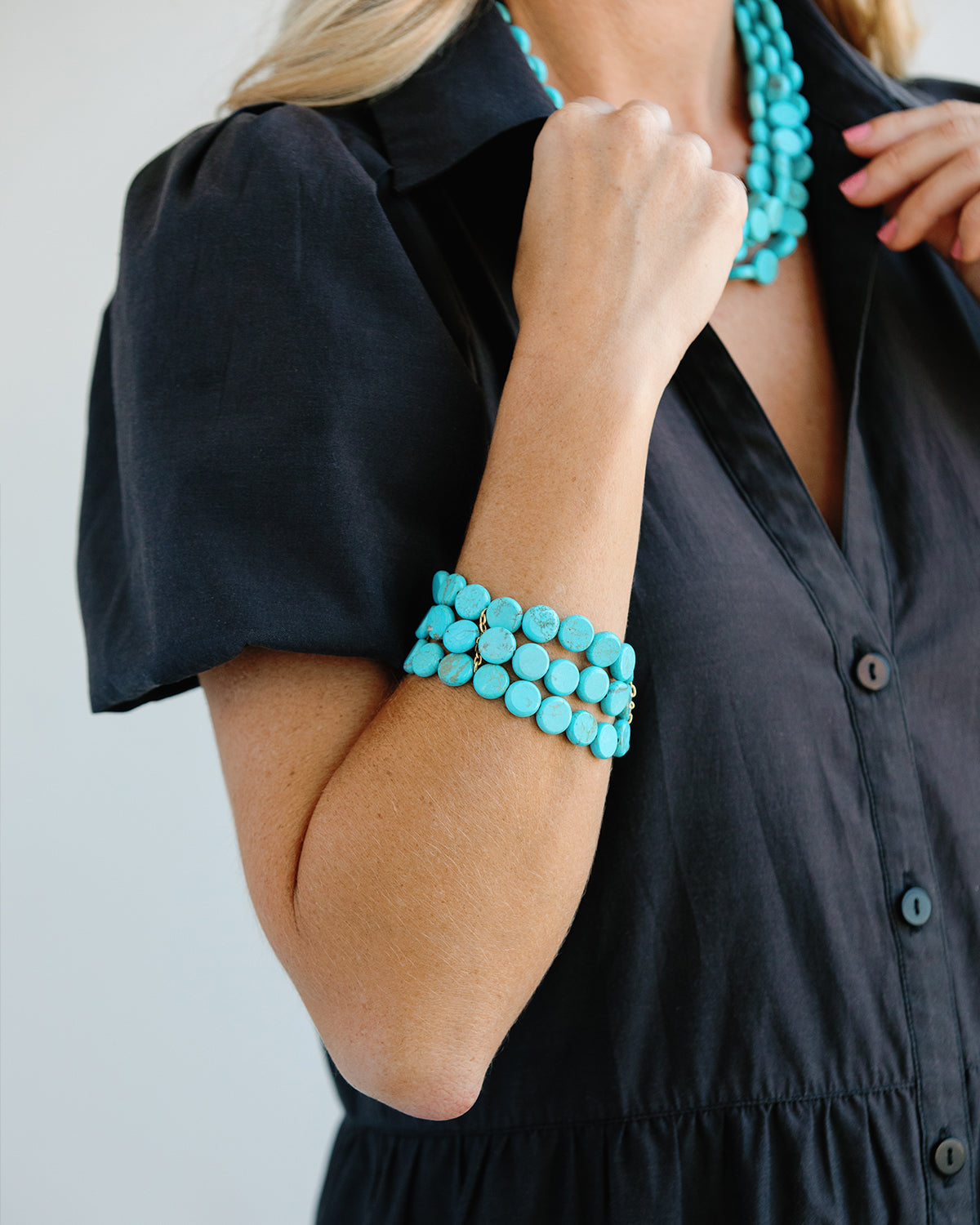 Turquoise Row Bracelet