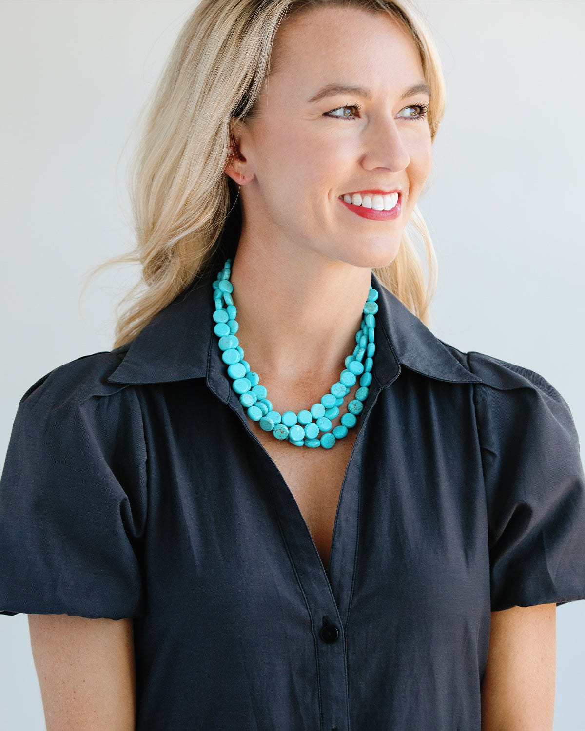River Turquoise Statement Necklace – 12th Tribe