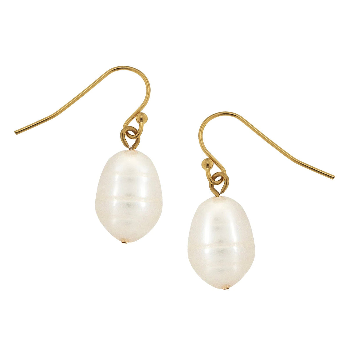 Small Freshwater Pearl Drop Earrings Susan Shaw