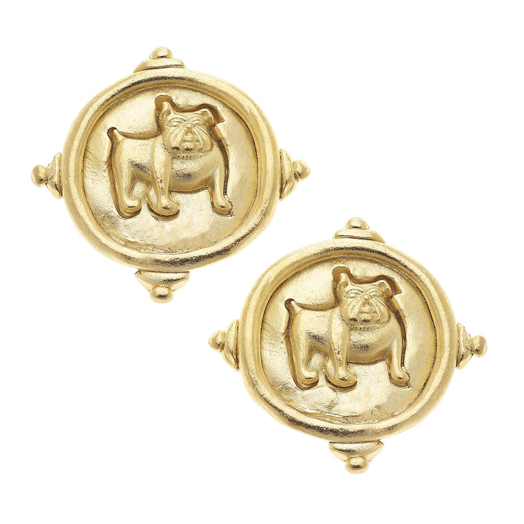 University of North Carolina Post Earrings - Gold Plated