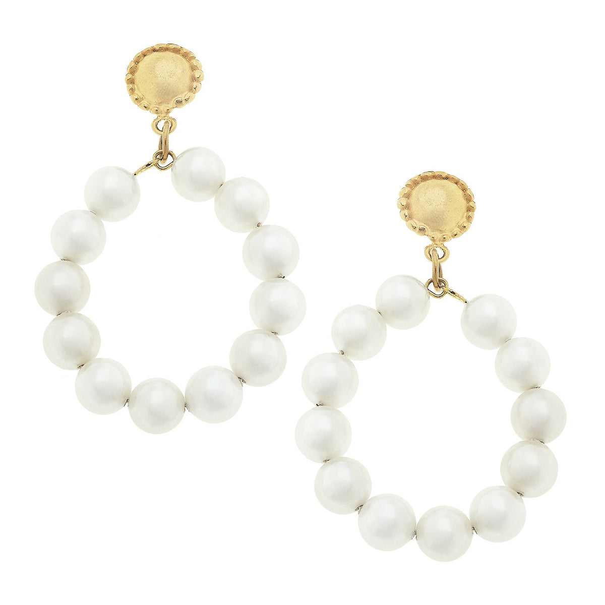 Susan y deals pearl earrings