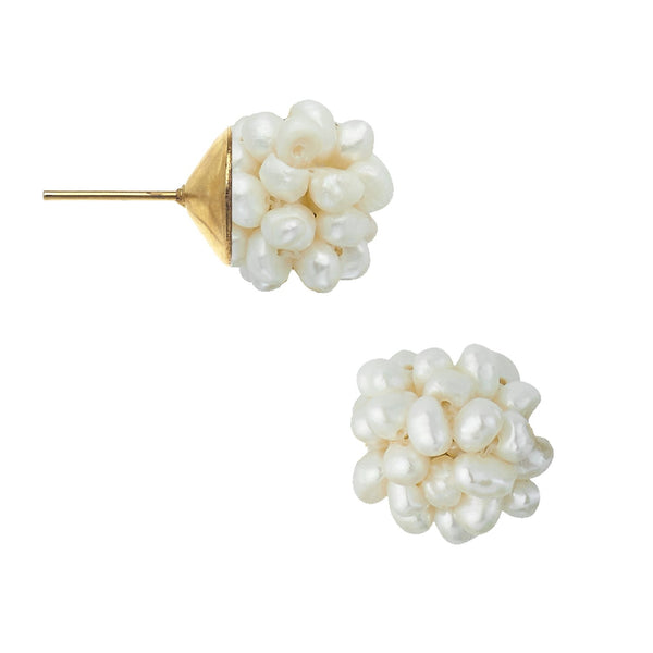 Pearl Cluster Stud