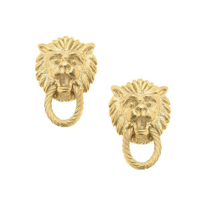 Small Lion Door Knocker Studs