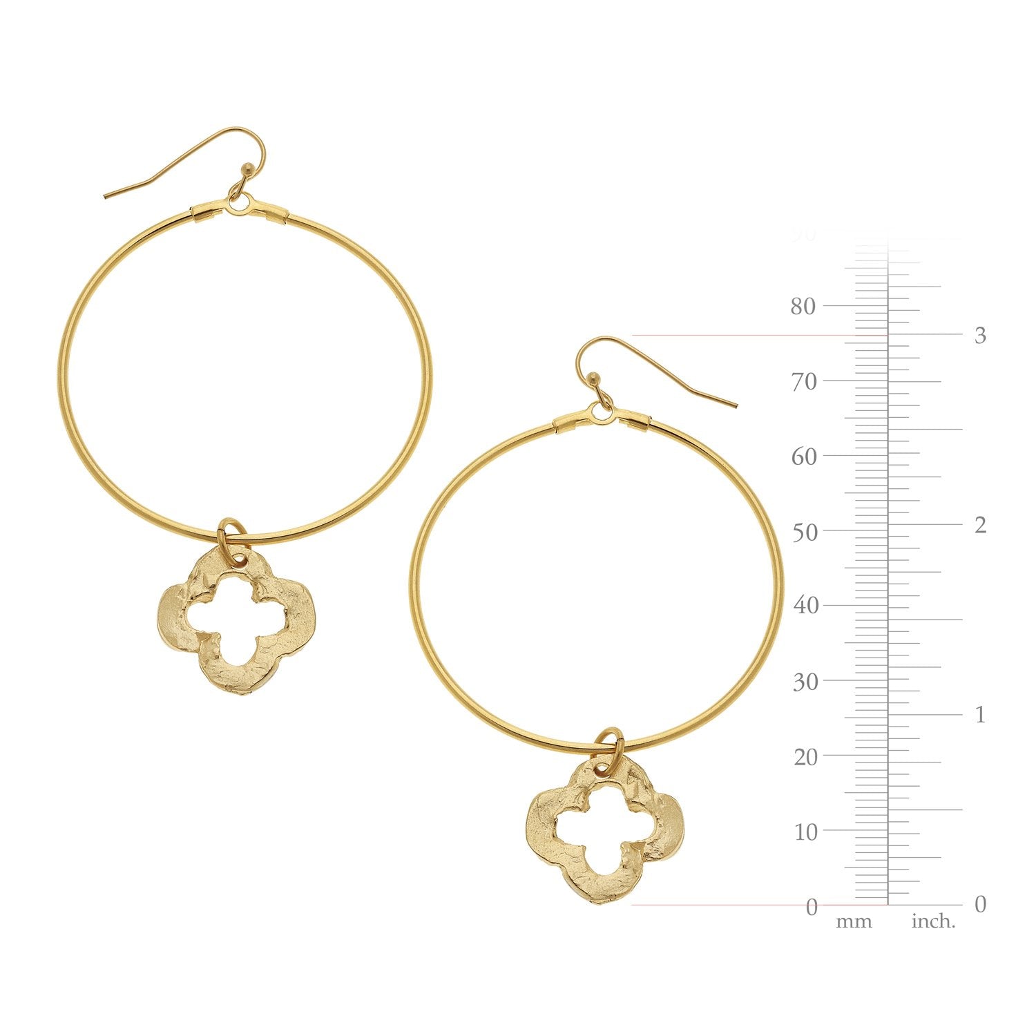 Clover Drop Hoops