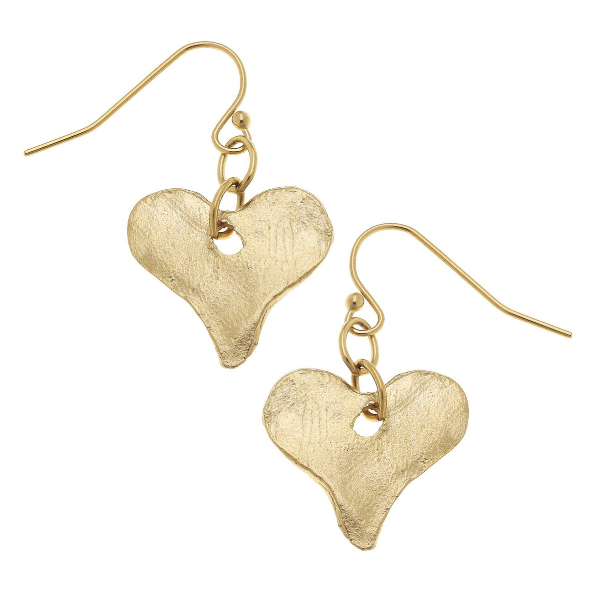 Sophia Tiny Heart Earrings - Gold Plated – The Bottom Drawer Store